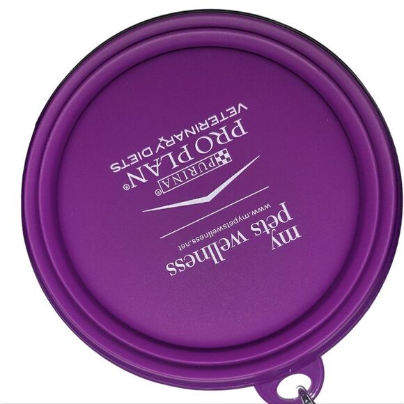 Purina Pro Plan Pet Bowl Purple 7 in. - Picture 1 of 3